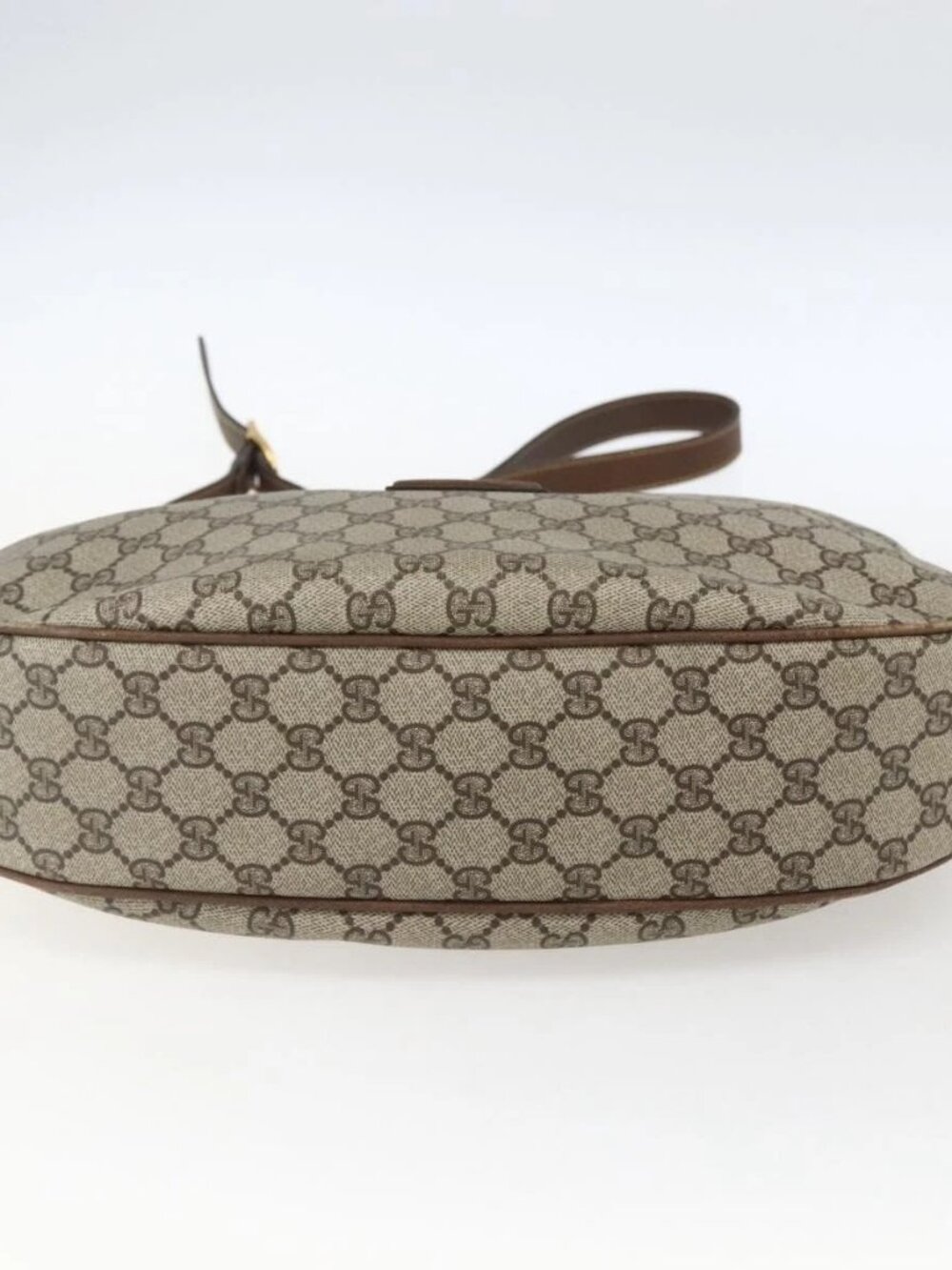 GUCCI GG Supreme Shoulder Bag PVC Beige Gold 001 256 0719 Auth mr2014 - Picture 7 of 16